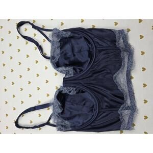 Victoria's Secret Royal Blue Indigo Lace Bra